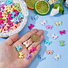 20OPcs Opaque Acrylic Beads SACR-DC0001-19-3