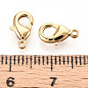 Brass Lobster Claw Clasps KK-YW0004-01A-G-3