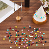 100pcs 10 colors Synthetic Coral Beads Strands CORA-SC0001-06-4