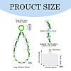 Resin Beads Mobile Straps AJEW-TAC0006-10B-2