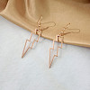 Lightning Bolt Alloy Dangle Earrings FS-WG713DC-02-1