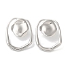 Titanium Steel Stud Earrings for Women EJEW-C110-02P-1