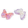 Transparent Resin Enamel Cabochons CRES-D308-04-3