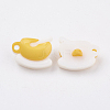 Acrylic Shank Buttons X-BUTT-E009-10-2