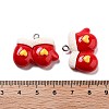 Christmas Theme Resin Pendants RESI-R450-04B-3