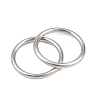 304 Stainless Steel Closed Jump Rings STAS-G393-06P-18-3