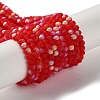 Imitation Jade Glass Beads Strands LS-EGLA-A034-T2mm-MB01-1