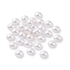 ABS Plastic Imitation Pearl Cabochons SACR-XCP0001-04A-1