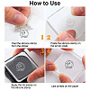 Globleland 9 Sheets 9 Style PVC Plastic Stamps DIY-GL0002-92-3