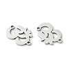 Non-Tarnish 201 Stainless Steel Connector Charms STAS-U003-04P-2