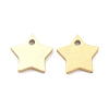 Ion Plating(IP) 304 Stainless Steel Pendants STAS-K216-46G-1