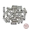 Thailand 925 Sterling Silver Tube Beads STER-T002-18AS-3