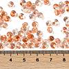 6/0 Spray Paint Fringe Glass Seed Beads X1-SEED-H003-11C-4