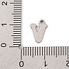 Non-Tarnish 201 Stainless Steel Charms STAS-U016-01P-V-3