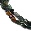 Natural Indian Agate Beads Strands G-Q060-D08-02-4