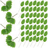 200Pcs Silk Cloth Artificial Leafs AJEW-CN0004-07A-1