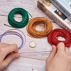 Craftdady 25 Bundles 25 Colors Waxed Polyester Cord YC-CD0001-03B-10