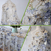 3D Flower Organgza Polyester Embroidery Ornament Accessories DIY-WH0632-47B-5