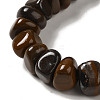 Natural Tiger Iron Beads Strands G-B078-D06-03-4