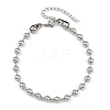 4Pcs 304 Stainless Steel Chain Bracelets & Cuff Bangles Sets for Women Men BJEW-F505-02P-5