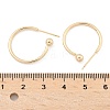 Brass Stud Earrings EJEW-L245-001LG-5