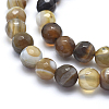 Natural Striped Agate/Banded Agate Beads G-J371-14-12mm-3
