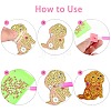 DIY Diamond Painting Keychain Kits DIY-WH0166-39-3