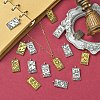 15Pcs 5 Styles Tibetan Style Alloy Pendants TIBEP-YW0001-76AG-6