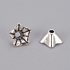 Tibetan Style Alloy Bead Caps K08T9042-2