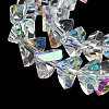 Electroplate Glass Beads Strands EGLA-C003-03-3