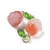Natural Agate Pendants LS-G-Z052-02B-2