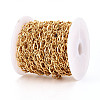 Brass Twist Link Chains CHC-T018-47G-2