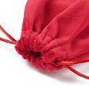 Velvet Jewelry Drawstring Storage Pouches ABAG-P013-02D-03-3