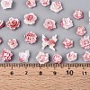 Luminous Flower Resin Cabochons CRES-T025-10D-3