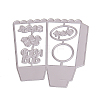 Pop Corn Box Frame Carbon Steel Cutting Dies Stencils DIY-F036-30-5