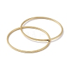 Ion Plating(IP) 304 Stainless Steel Plain Band Rings RJEW-G298-04G-3