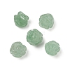 Natural Green Aventurin Beads G-O156-A-25-1