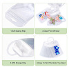 50Pcs Transparent Plastic Resealable Packaging Bags OPP-TA0001-28-6