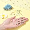 100Pcs Polyester Cord Mobile Straps MOBA-FS0001-02G-9