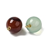 Dyed Natural Agate Pendants KK-P242-09D-G-2
