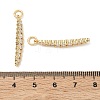 SHEGRACE Brass Micro Pave Cubic Zirconia Pendants XGRQ3D897-502G-3