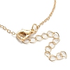 3Pcs Alloy Rhinestones Anklets LS-AJEW-S083-01G-05-4