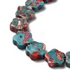 Synthetic Imperial Jasper Beads Strands G-Q050-B01-01-3