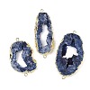 Dyed Natural Druzy Agate links G-R012-05G-01-1