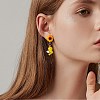 DIY Sunflower Earring Making Kit DIY-SZ0008-44-6