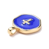 Brass Enamel Pendants KK-G417-01LG-05-3