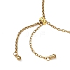 304 Stainless Steel Cable Chain Rolo Chain Bracelet Making AJEW-JB01459-01-3