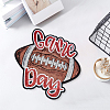 Sports Theme Sequin Embroidery Iron on/Sew on Patches PATC-GF0001-94B-7