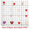 90Pcs 15 Style Alloy Enamel Charms ENAM-PH0002-36-5