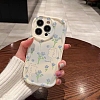 Tulip Cat Pattern TPU Plastic Mobile Phone Cover PW-WGD8F46-05-3